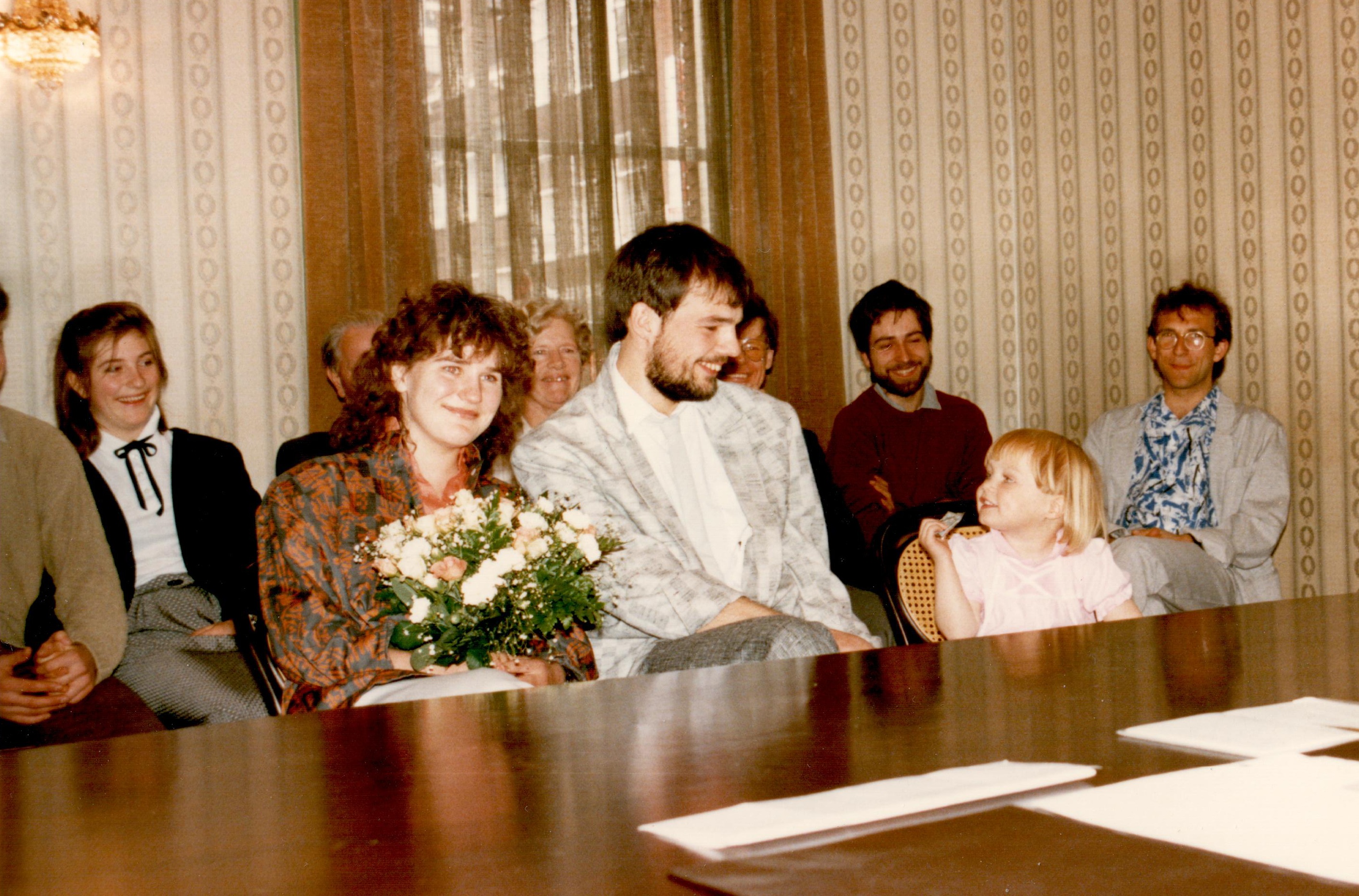 Trouwdag 17 april 1986