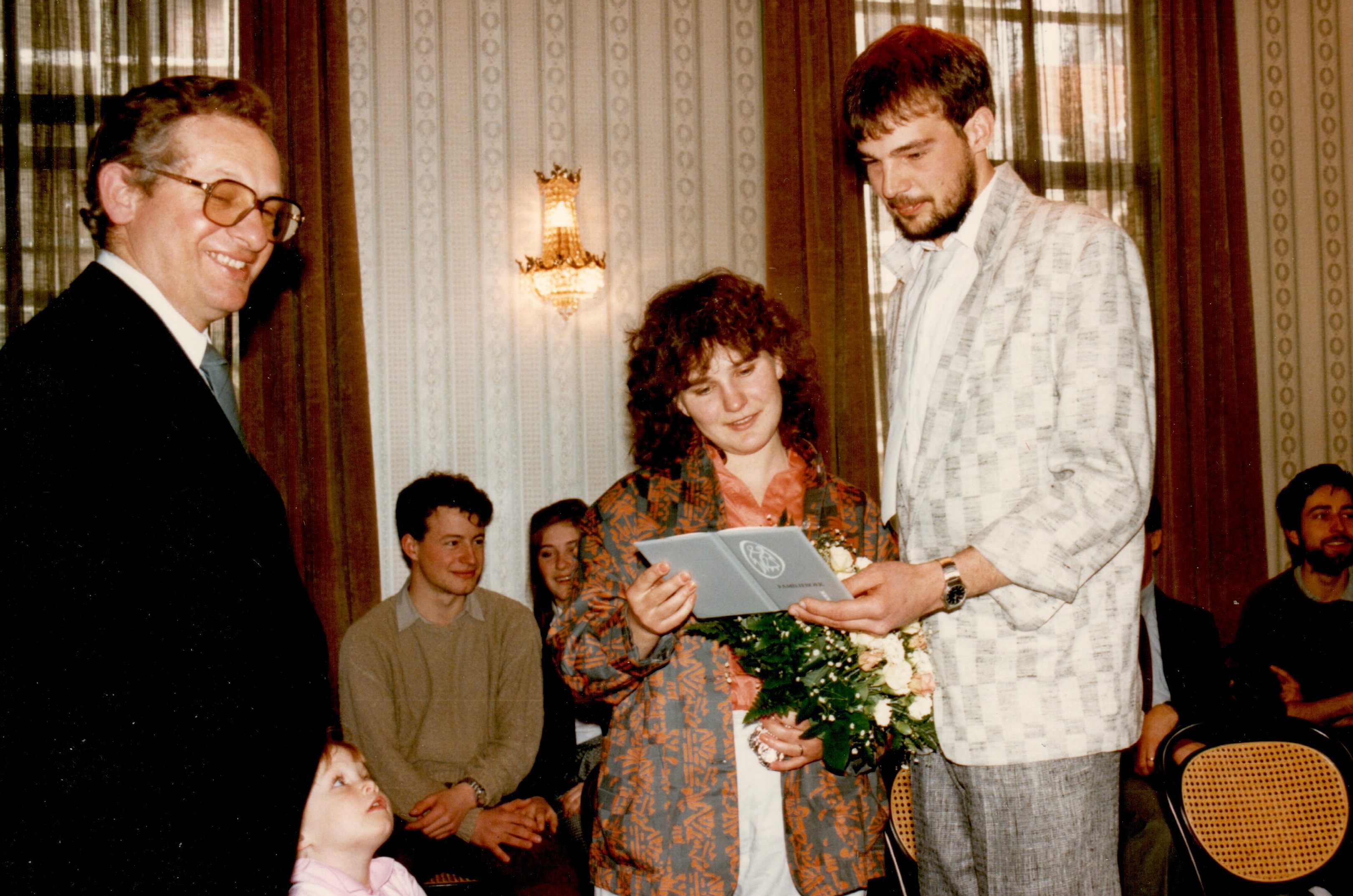 Trouwdag 17 april 1986