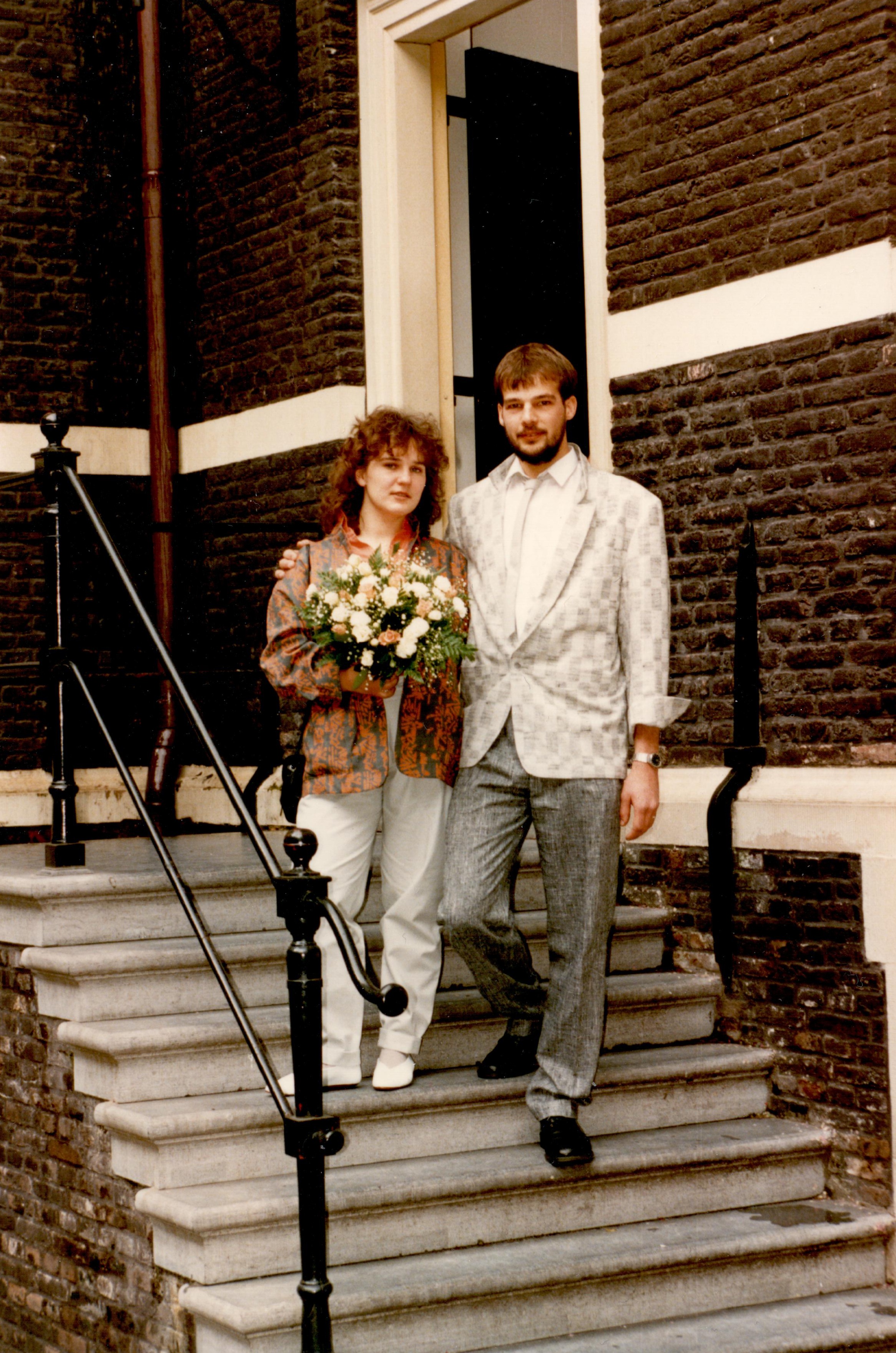 Trouwdag 17 april 1986