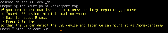 Clonezilla 7
