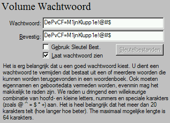 Afbeelding 6: Kies een wachtwoord dat je ook kunt onthouden.