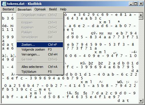 In het bestandje tokens.dat zit de activeringssleutel.